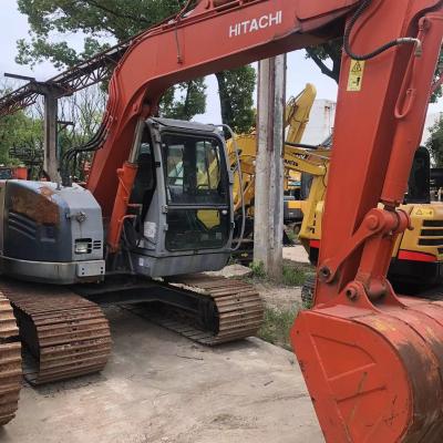 Cina Crawler Used Hitachi Excavator Zx75us-3 Marca giapponese 7 tonnellate originale in vendita