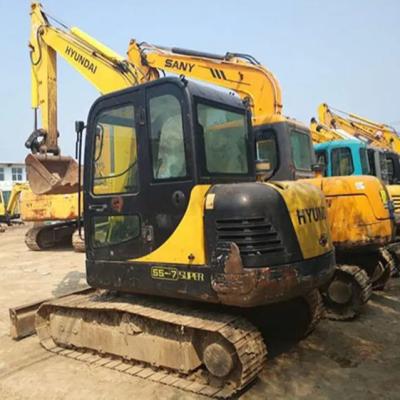 China Korea secondhand hyundai mini excavator hyundai 55-7/korea hyundai 55-7 small excavator for sale for sale