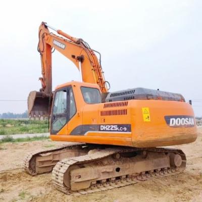 China Brandstofbesparing Doosan Gebruikte graafmachine 225-9 Doosan Middelgrote graafmachine Te koop