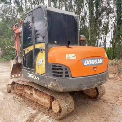 China Mini gebruikte Doosan graafmachine uit Zuid-Korea 60-7 Graafmachine zware apparatuur Te koop