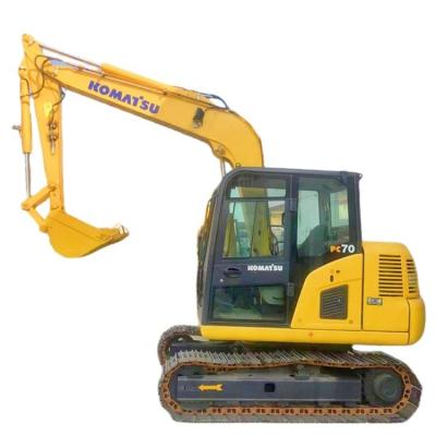 China used second hand excavator komatsu pc 78 original 7 tons used komatsu excavator used komatsu excavators for sale for sale