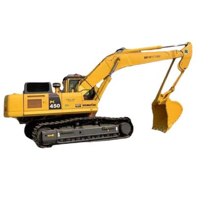 China EXCELENTE calidad komatsu pc450 de 45 toneladas usado komatsu pc450 excavadora arrastradora usada excavadora komatsu en buenas condiciones en venta