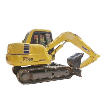 China 6 tons of second-hand mini excavators imported from Japan, PC60 in good condition, and PC60 second-hand excavators for sale for sale