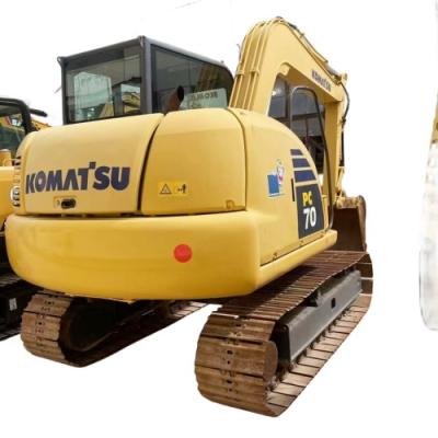 Κίνα Pc70 Χρησιμοποιούμενη εκσκαφέας Komatsu 7 τόνων εκσκαφέας βαρέος εξοπλισμός μηχανήματα προς πώληση