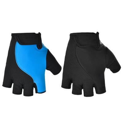 China Unisex Professional Breathable Cloth Custom Gym Recycling Gloves Bike Half Fingerless Cycle Gloves for sale