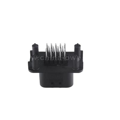 China Sealed ECU Terminal 90 14 180 Degree Male Automotive Electrical Plugs 776262-1 for sale