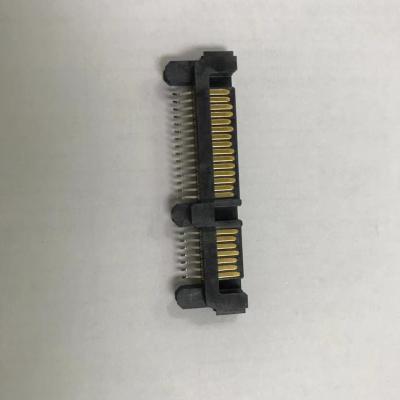 China Sealed USB Connector Sata 7+15 Pin Male Connector For PCB Board for sale