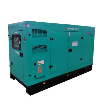 China Land use soundproof type 64kw 80kva diesel generator set with SDEC engine and 100% copper brushless alternator for sale