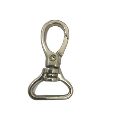 China Retail Industry Alloy Dog Hook Hugging Snap Metal Swivel Hook Buckle Hardware Accessories forBags Strap Lobster Loop Hook for sale