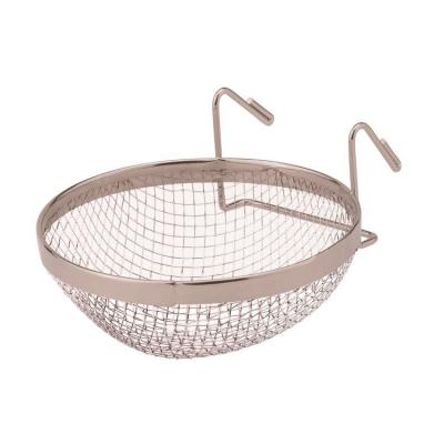 China Manufacturer Supplier Pet Bird Viable Accessories 9.5cm Dia Metal Bird Nest for sale