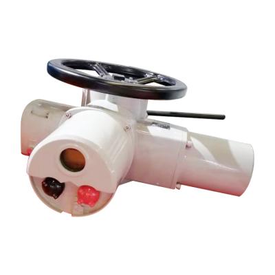 China General Three Phase High Torque 380v Quarter Turn Actuator Type DQ1600 DQ2400 DQ3200 for sale