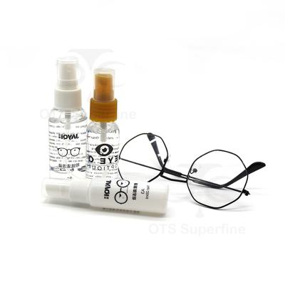 China Factory Price Wholesale Spectacle Glasses/Screen Glass/Glass Spray Glasses 30ml Liquid Spray Glass Cleaner for sale