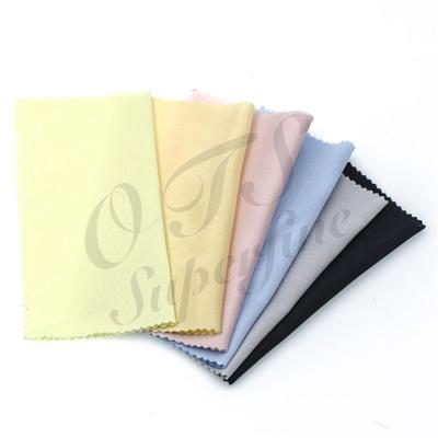 China Magic Jewelry Lens Cleaning Cloth Green Jewelry Thermoprint Eyewear Cloth for sale