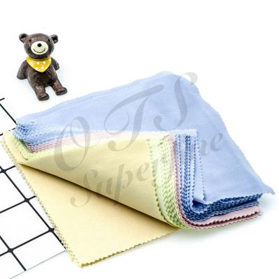 China Jewelry Jewelry Cloth The Color Of Monocle Microfiber Double Sided Velvet Custom Sizes for sale