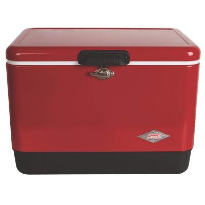 China A viable 54 quart steel crown cooler box for sale