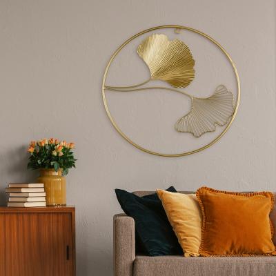 China Modern Nordic Luxury Minimalist Wall Hanging Art Other Home Decor Items Metal Flower Children's Room China Wholesale Home Decor Minimalist Wall Hanging for sale