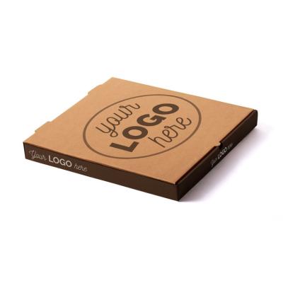 China 12 Inch Recyclable Food and Beverage Packaging Box Pizza Delivery Eco Friendly Corrugated Paper Cardboard 1000pcs OEM/ODM 7-12days for sale