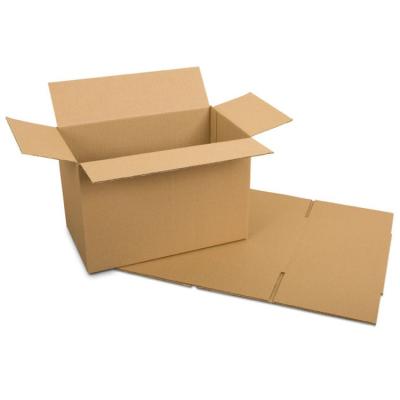 China Recycled Materials Customized Single Wall - E - Groove 3 Layer Cardboard Corrugated Shipping Mailing Postal Corrugated Packaging Box for sale