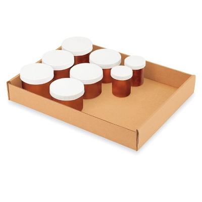 China Recyclable Custom Cardboard Counter Presentation Boxes Corrugated Cardboard Trays for sale