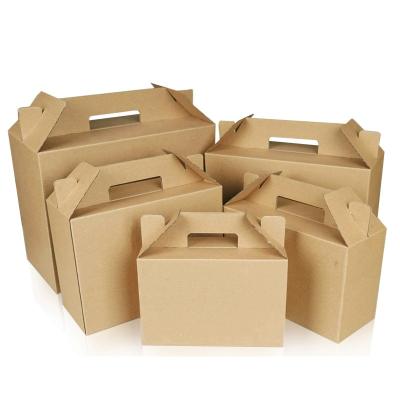 China Recyclable Easy To Carry Custom Fruit Box Packaging Boxes Vertical Streamlined Cardboard Box for sale