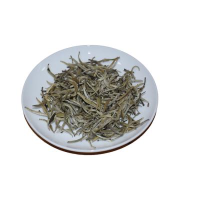 China Professional Eco-organic Unpolluted White Tea Maker Guangxi Bai Hao Silver Needle Loose Tea Silver Needle for sale