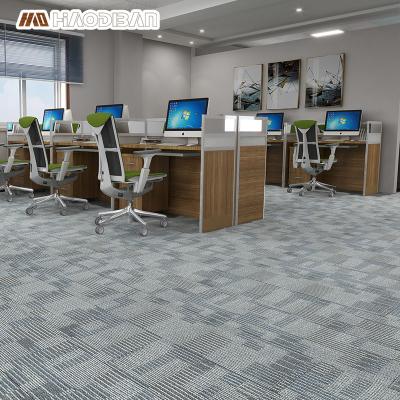 China Carpet Super Non Slip Grain 2mm 2.5mm Dry Back LVT 3mm Self Adhesive Flooring Gray Luxury Vinyl Plank For Office Building for sale