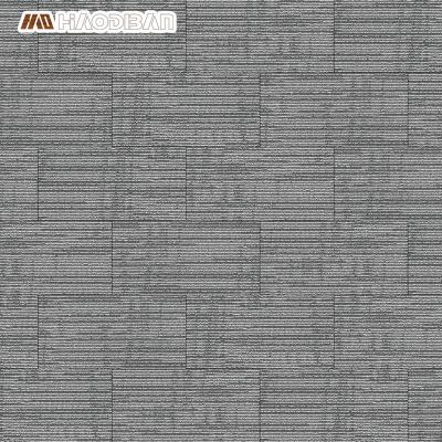 China Carpet Super Non Slip Easy Clean Look Luxury Vinyl Tiles Flooring Solid Core PVC Click Glue Down LVP Plank Flooring for sale