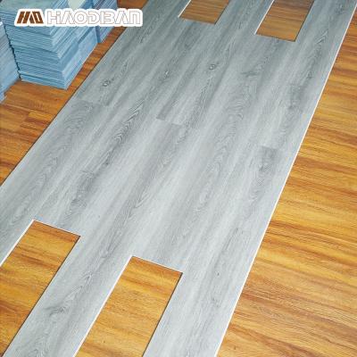 China 100% Discount Minimalist Sound Texture SPC Click Vinyl Waterproof Wooden Flooring With IXPE Padding Eva Backing For Hotel Room for sale