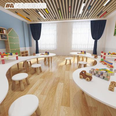 China 1.5MM 2.0MM 3.0MM Minimalist Fireproof Glue Down Wood Grain Coil Plastic PVC Flooring Vinyl Flooring Roll For School Education System for sale