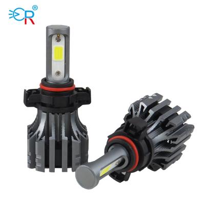 China Wholesale Aviation Aluminum+Cooling Fan T2 LED Headlight All In One Car Bulb 4000LM 30w LED Lamp H4 H7 H8 H11 H16 9005 For Universal Car for sale