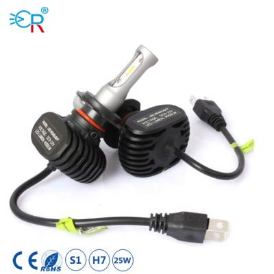 China Super Bright CSP Aluminum MACAR Aviation S1 Led Headlight h7 h11 h8 h9 h1 for car bulbs for sale