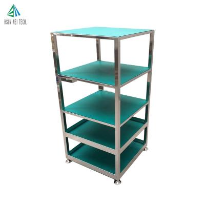 China Modern Multi Function Square Tiers Single Top Worktable for sale