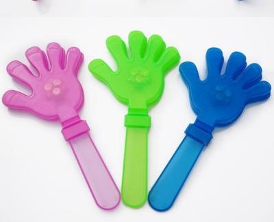 China Sporting Events Hot Sale LED Hand Clapper Sound Maker Cheer Flashing Item For Party Or Games for sale