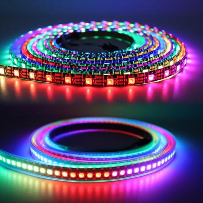 China Desktop Digital Flex Led Strip Light Ws Addressable Ws 2812b 144pixel For Led Strip IP 20 for sale