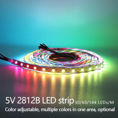 China LANDSCAPE Ip65 60 Ws2812 Strips 5m 300led Ws2812b Rgbw Led Digital Strip for sale