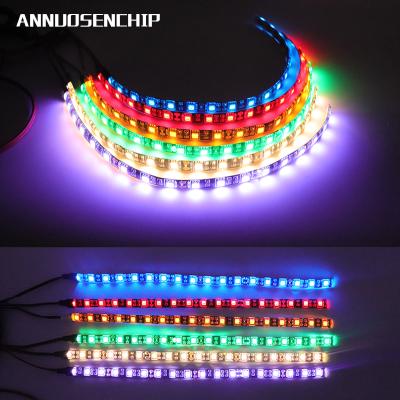 China LANDSCAPE Waterproof DC 12V 5050 Strip Light Fixture 10cm 6LEDs 20cm 12LEDs 30cm 18LEDs LED Lighting Tira Home Decor Car Lamp for sale