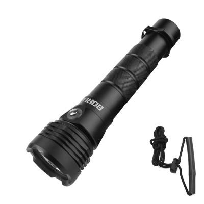 China Flashlight for BORUiT Scuba Diving Equipment XHP50 High Power IP68 Professional Scuba Torch LED Scuba Light Diving Flashlight for sale