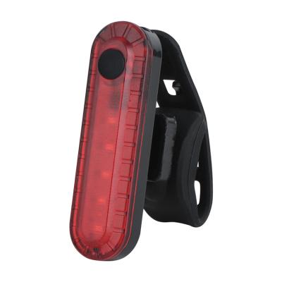 China ABS+PC Portable USB Charging Waterproof Red Light Bicycle Tail Light For Safety Riding for sale