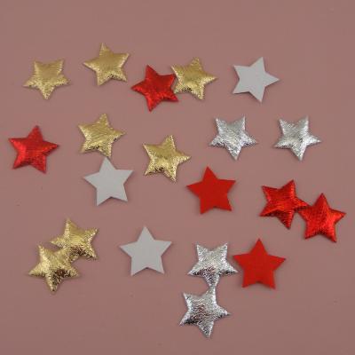 China Metallic Christmas Decorations 500pcs/Bag 2.0cm Stars Patches For Embellishment Christmas Tree Stocking And Christmas Cards for sale