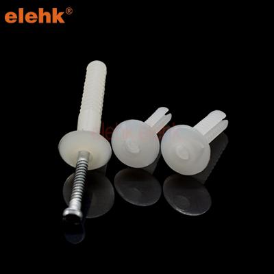 China Wholesale Plastic Plastic Anchor With Screw Anchor Plastic Nylon Mushroom Head Anchor for sale