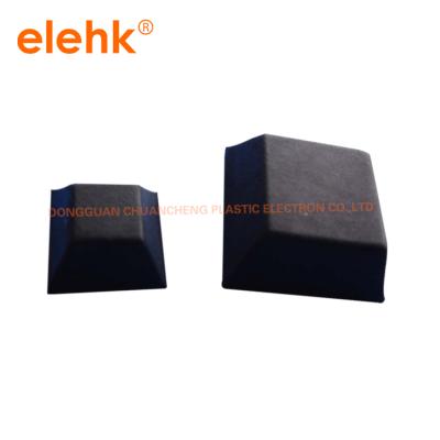 China Furniture Components Feet / Electron Silicone Rubber Self Adhesive Rubber Foot For Wiring Accessories for sale