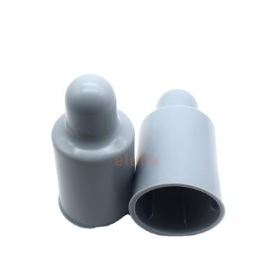 China Water Treatment Bolt Nut Protection Covers M16 Hex Bolt Screw Nut Cover Hexagonal Black Plastic Cover For 5mm for sale