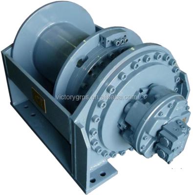 China Marine HPU Logging Towing Winch and Marine Shipyard Hydraulic Winch for sale