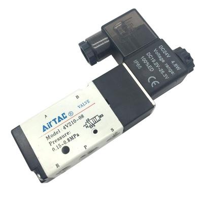 China Original Authorized Machinery Repair Shops Distributor AIRTAC 4V200 Series SOLENOID VALVE 5/2 Way, 5/3 Way Solenoid Valve for sale