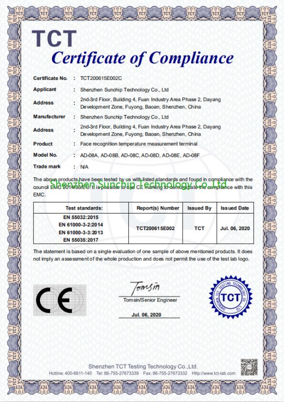 CE - Shenzhen Sunchip Technology Co., Ltd.