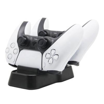 China Dual Controller Charger Console Play Station Controller Dock Stand PS5 Outdoor Dual for Playstation 5 for sale