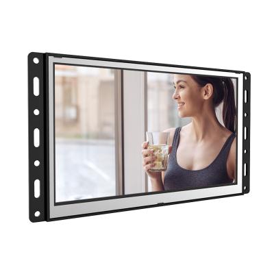 China 8 Inch Indoor Video Display Screen Mini Open Frame LCD Advertising Player Android Tablet for sale