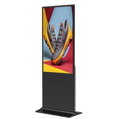 China 65 Inch Android Floor Stand Anti-ultraviolet Display Touch Screen Indoor Android Advertising Machine for sale