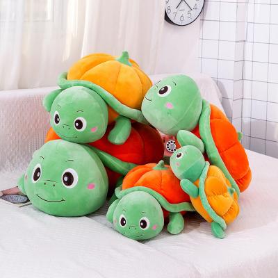 China Multi Size Plush Toys Turtle Doll PumpkinTurtle Plush Pillow Turtle Pillow Stuffed Animal Plush Toys for sale