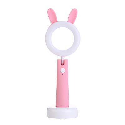 China Reading Eye Care Mini Cute Pet Desk Lamp LED Table Light Warm And White Light Eye-protective Lamp For Kids for sale